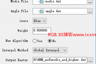 MODIS气溶胶反演专业版 MODIS气溶胶反演专业版
