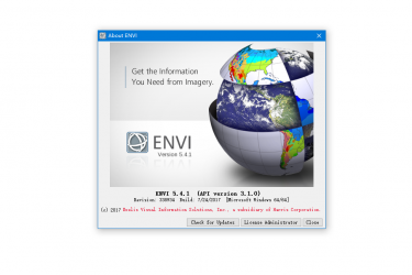 ENVI5.3.1与ENVI5.4.1支持数据对比 ENVI5.3.1与ENVI5.4.1支持数据对比