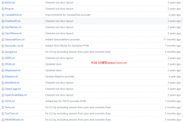 Python地理编码合集模块 Python地理编码合集模块