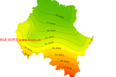 用Arcgis制作漂亮的降雨分布图 用Arcgis制作漂亮的降雨分布图