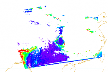 读取VIIRS深蓝算法产品 读取VIIRS深蓝算法产品