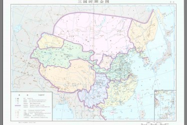 中国历代地图，从西周到清朝